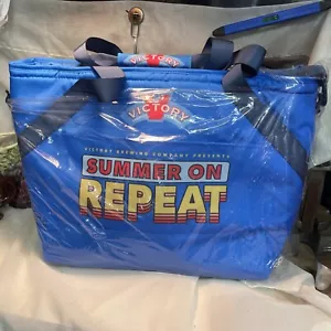 Victory Brewing Company Soft Sided Cooler Bag 22x16x8 - Picture 1 of 3