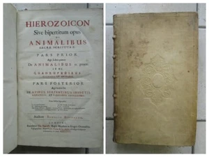 BOCHART : HIEROZOICON SIVE DE ANIMALIBUS. Londres, 1663. Tome 1, fig. licornes. - Foto 1 di 24