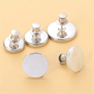 Curtain Magnetic Button Nail Free Detachable Window Curtain Close Magnet Buckle - Picture 1 of 14