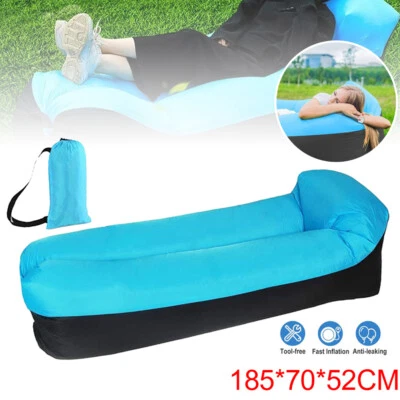Aufblasbarer Camping Sofa Liege Strandliege Wasserdichtes Air Sofa Tragbares DHL - Bild 1 von 4
