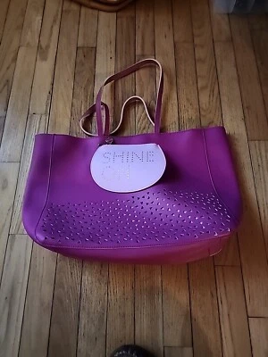 Bolso de Mano Bath & Body Works Para Mujer Rosa Caliente Corte Láser Brillo En Muñequera Barbiecore  Foto 1 de 4