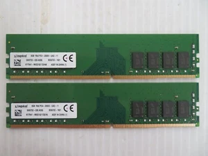 Kingston 16GB (2x8GB) DDR4 2666MHz Desktop Ram Memory KY7N41-MIE 9995702-008 - Picture 1 of 2