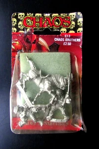 OOP Citadel / Warhammer Metal C13 Chaos Warriors Brothers Jaek & Helwud BNIB - Picture 1 of 2