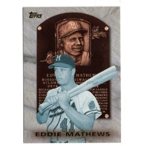 1999 Topps Hall Of Fame Collection Eddie Mathews - Picture 1 of 1