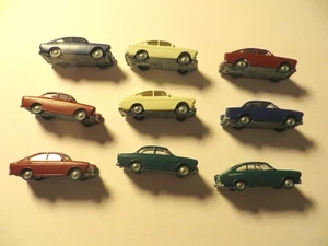 Roco VW Typ 3 - 1500 / 1600 - Konvolut 9 Stück - Ladegut für Autotransport-Wagen - Bild 1 von 2