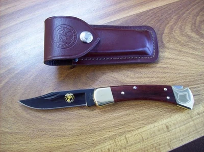 Cuchillo Buck EE. UU. Guía de Alaska Descontinuado 110 FH S30V 2005 SIN USAR CON Original Funda Foto 1 de 4