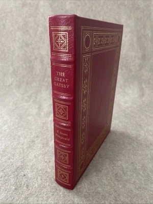 Easton Press Great Books 20th The Great Gatsby F Scott Fitzgerald NEAR MINT WG Foto 1 de 4