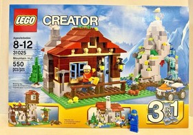 LEGO (31025) Creator: Mountain Hut - New Sealed Retired - Cottage Building Cabin