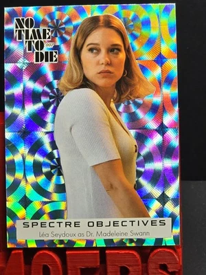 LEA SEYOUX SPECTRE OBJETIVOS HOLO JAMES BOND NO TIME TO DIE 2025 CUBIERTA SUPERIOR Foto 1 de 3