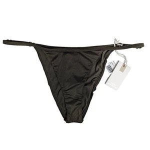 Good American Shine Perfect Fit Bikini Bottoms Size Medium - Picture 1 of 9