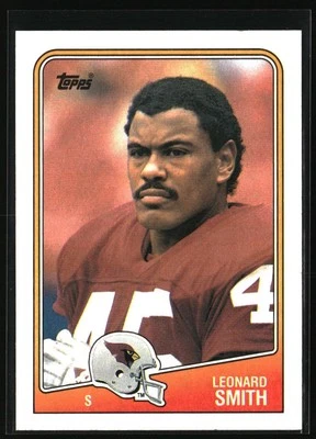 1988 Topps #257 Leonard Smith - Image 1 of 2
