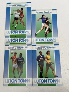 Luton Town Programme Bundle 1987-88 - Picture 1 of 1
