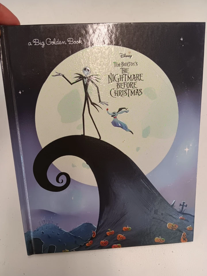 Disney Nightmare Before Christmas A Big Golden Book Hardcover Brand New - Image 1 of 1