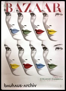 (1940) - 2022 * Manifesto, Poster Decorativo"Herbert Bayer - Harper Bazaar Cover - Foto 1 di 5