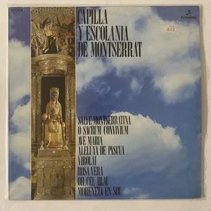 CAPILLA Y ESCOLANIA DE MONTSERRAT -CANTICOS VESPERTINOS A LA VIRGEN- SPANISH LP - Picture 1 of 4