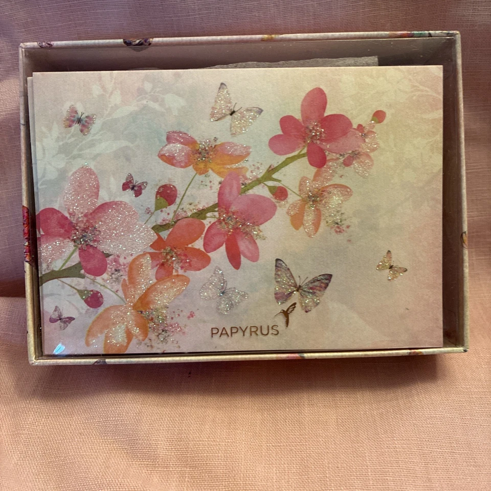 Papyrus 12 Note Cards @ 12 Lined Envelopes(NEW) - Image 1 of 1