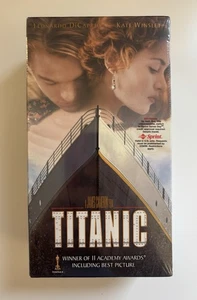 TITANIC 1997 VHS 2 Tape Set BRAND NEW SEALED Digitally Mastered Watermark - Picture 1 of 6