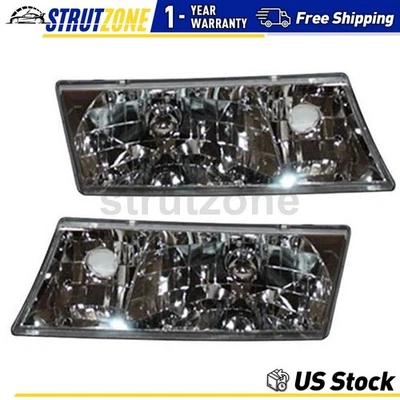 2 левые правые фары в сборе TYC для 1998-2002 Mercury Grand Marquis - Изображение 1 из 3