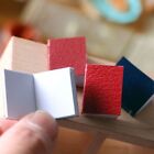 4pcs 16x21mm 1/12 Books New Paper Books Doll House Decoration  Toy For Children