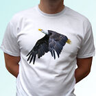 Eagle t shirt american bird tee top animal gift mens womens kids baby sizes