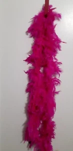 Feather Boa Magenta 6Ft 60 Grams - Picture 1 of 3