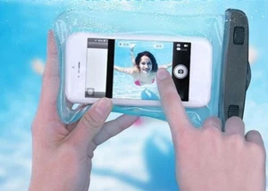 Touchscreen wasserdicht Dry Case Etui Tasche Hülle für Handys Schwimmen Tauchen UK - Bild 1 von 4