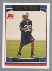 WILLIE ANDREWS Patriots 2006 Topps Rookie Card #5 di 5 SP RC solo set di fabbrica - Foto 1 di 2