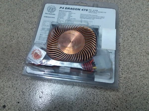 Thermaltake A1258 (P4 Dragon 478) sockel 478 FÜR INTEL P4 CPU KÜHLER *NOS* - Bild 1 von 4
