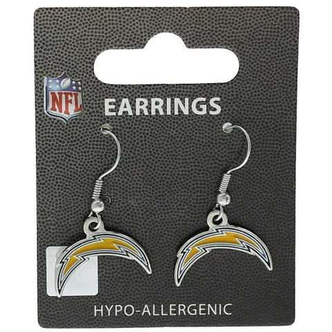 San Diego Chargers Dangler Earrings Cover