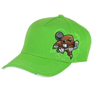 Beaver Golf Structured Fit Adjustable Twill Cap by Pukka - Lime Green - Picture 1 of 1