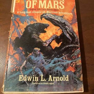 Gulliver of Mars by Edwin L. Arnold Ace Books, 1964 Paperback Sci-fi - Foto 1 di 7