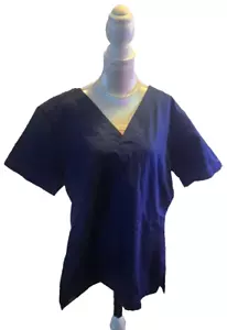 CARHART SCRUBS TOP BLUE SIZE S - Picture 1 of 4
