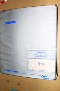 Bendix King Air Transport Avionics Replacement Parts manual book 7/1991 - Picture 1 of 1