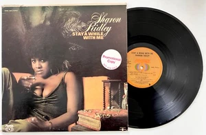 SHARON RIDLEY Stay A While With Me 1st Ed Vintage PROMO 1971 Sussex Soul/Funk - Picture 1 of 10
