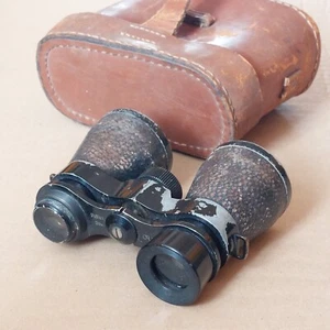 Vintage Pollux Binoculars - Marked 3 + 1/2x - Spares/Repair - Picture 1 of 14