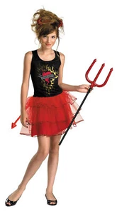 Girl's Devil Costume - Disguise - Picture 1 of 1