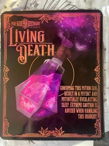 Harry Potter Zauberer Koffer Vintage Lebendiger Tod Trank Blechschild - Bild 1 von 2