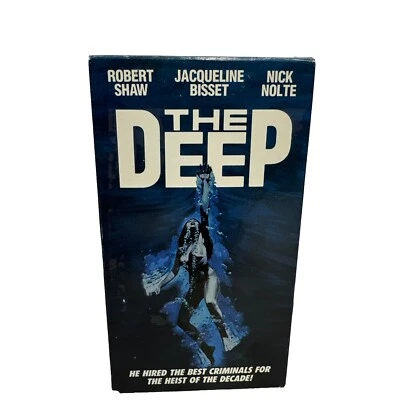 The Deep VHS 1977, 1993 Nick Nolte , Very Good Condition - Image 1 of 3
