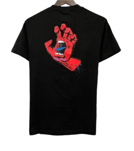 Vintage Santa Cruz Screaming Hand 1990er Herren F*ck Sh*T Up schwarzes T-Shirt SELTEN M euc - Bild 1 von 7