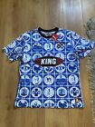 Puma King Amsterdam Mens Large Size Graphic Football Jersey With Logos New