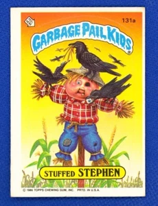 1986 Topps Garbage Pail Kids Series 4 # 131a Stuffed Stephen - Picture 1 of 2