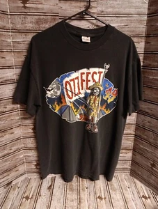 Ozzfest 1999 Shirt. Original.Hyland Brand Size L Black Sabbath Slipknot Deftone - Picture 1 of 6