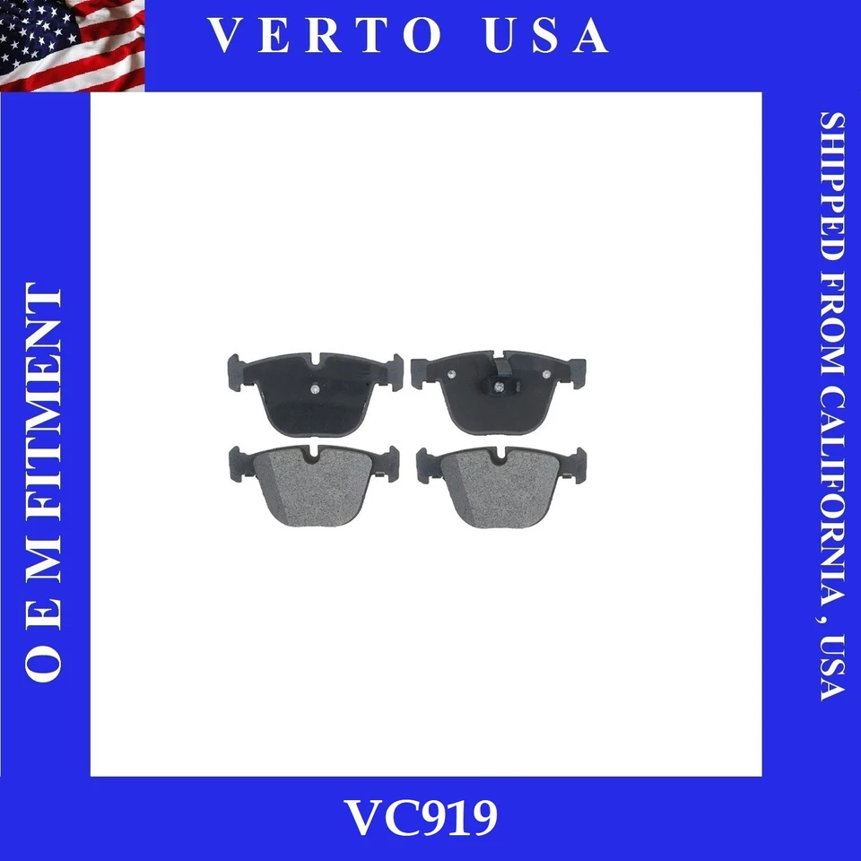 Pastilhas de freio traseiras de cerâmica para Rolls-Royce Phantom 2004 2005 2006 2007 a 2017 - Imagem 1 de 1