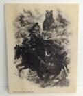 Vintage 1983 Bill O'Neill Trapper Grizzly "Awakened Giant at Cache Cave"