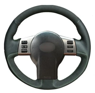 Hand Sewing Suede Leather Steering Wheel Cover for Infiniti FX35 FX45 2007 2008 Foto 1 de 4