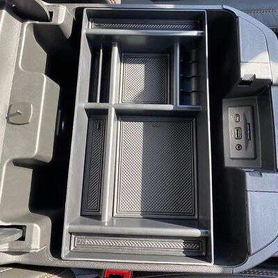 For 2019-2024 GMC Sierra 1500 Cab Center Console Organizer Tray Storage Box - Image 1 of 4