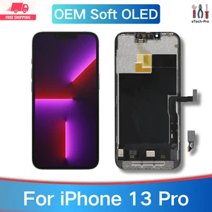 OEM Soft OLED Display For iPhone 13 Pro 6.1in Touch Screen Assembly Replacement - Picture 1 of 8