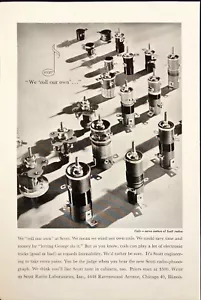 1946 Scott Radio Coils Phonograph Vintage Print Ad - Picture 1 of 6