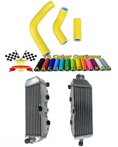 Fit Suzuki RMX250 1989-1996 Radiadores de aluminio y mangueras de silicona - Imagen 1 de 5
