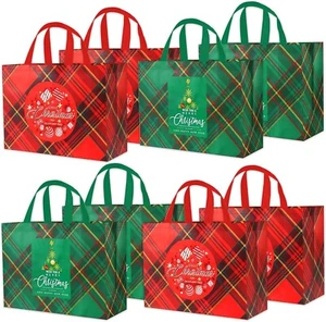8Pcs Extra Large Christmas Gift Bags Reusable with Handles Multifunctional No... - Picture 1 of 12
